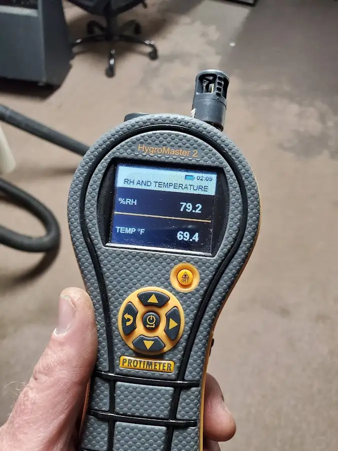 Moisture meter humidity assessment for Mold Remediation & Removal in Montgomery